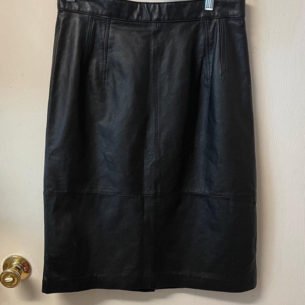 Leather Skirt